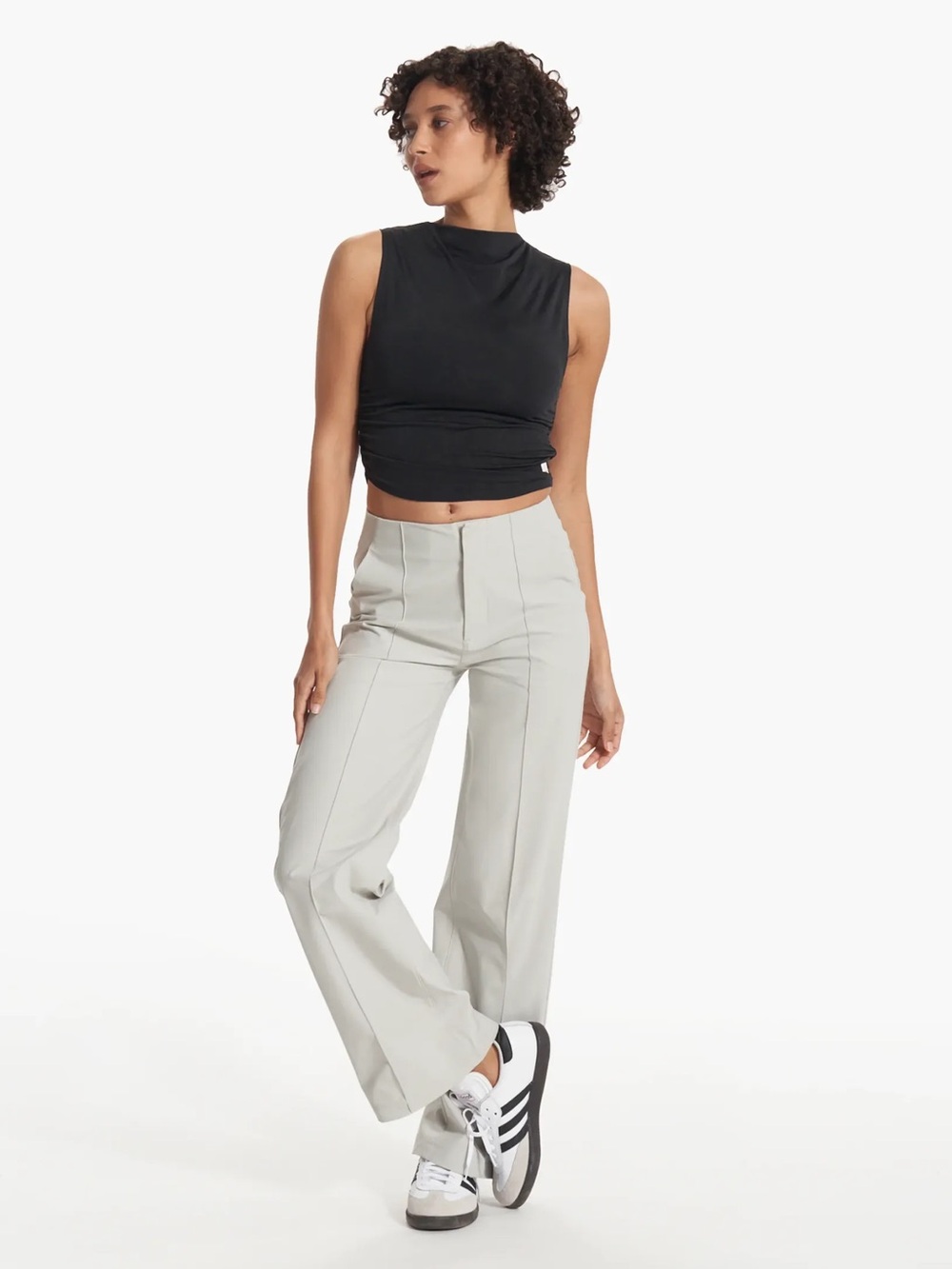 Vuori Women's Meta WideLeg Pants in Vapor - Picture 14 of 14